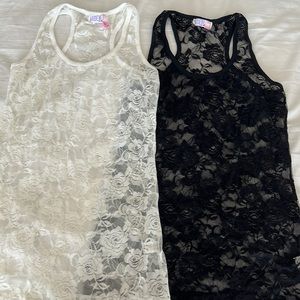 Lace tank top